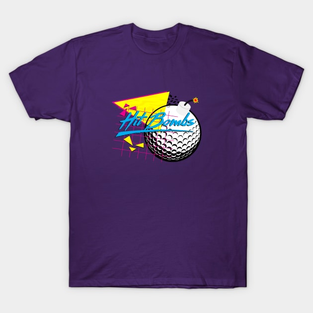 Hit Bombs Retro T-Shirt by wjm_designs1